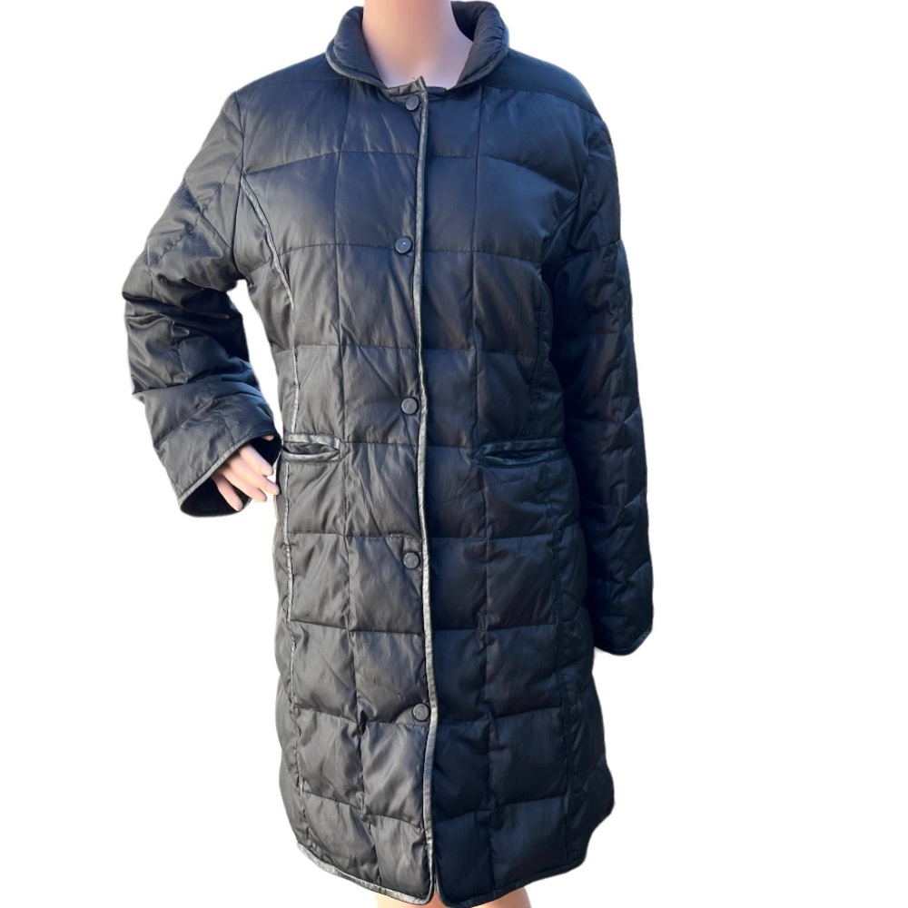Larry Levine Down Black Puffer Coat